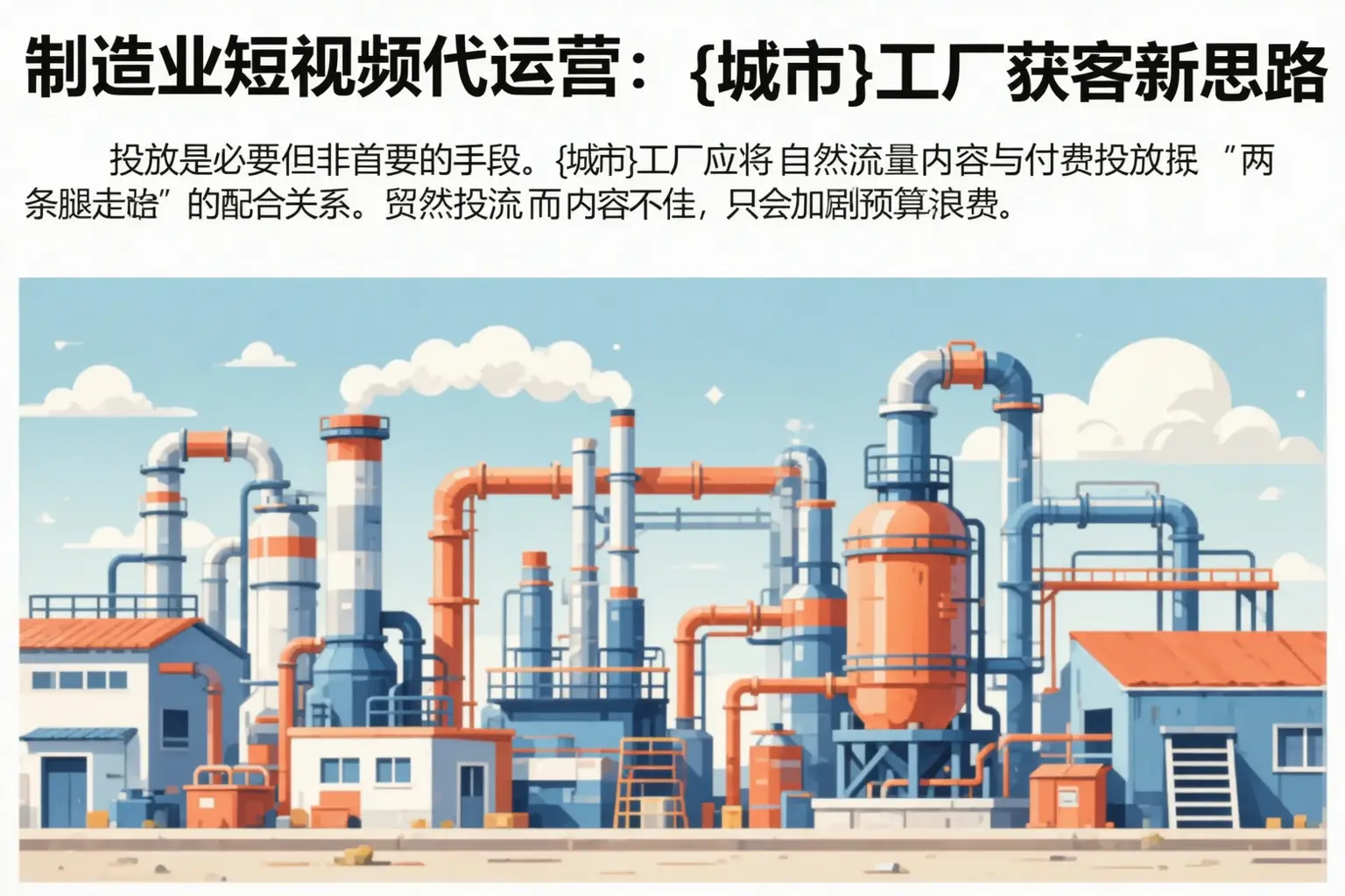 制造业短视频代运营:右江工厂获客新思路